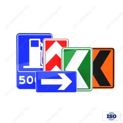 Verkehrssignal und Schild